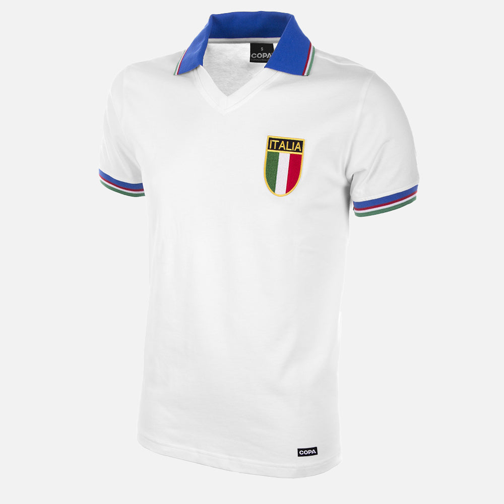 Italië 1982 World Cup Away Retro Voetbal Shirt