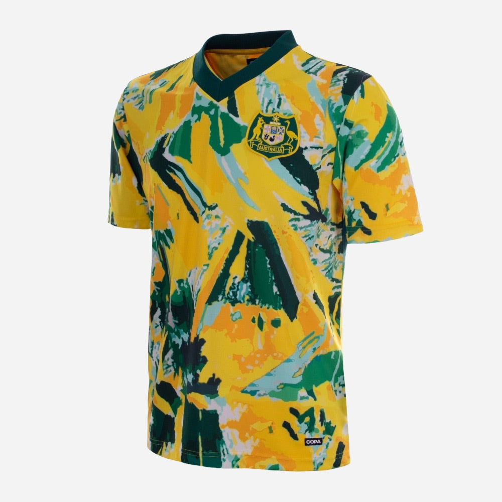 90s レア　 × オーストラリア代表　サッカージャージ Australia 1990 - 93 Retro Football Shirt | Shop online – COPA