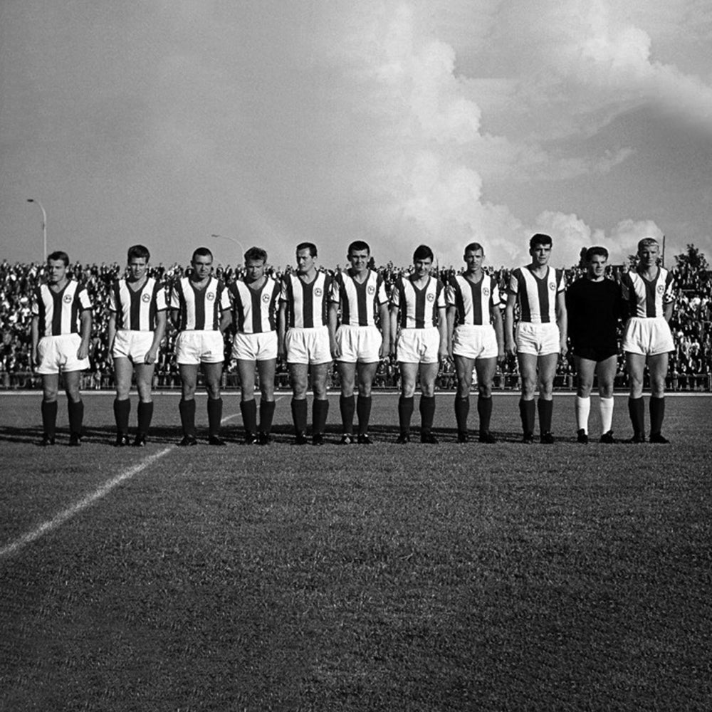Arminia Bielefeld 1964 - 65 Retro Voetbal Shirt