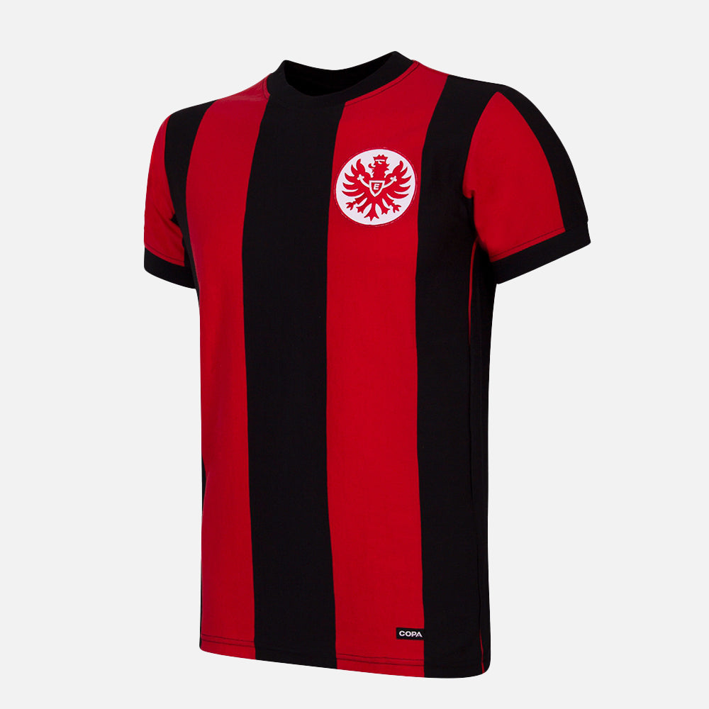Eintracht Frankfurt 1971 - 72 Retro Football Shirt | COPA Football | S | Red - Black