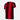 Eintracht Frankfurt 1971 - 72 Retro Football Shirt Red & Black Back View featuring a striped back with a black round collar.