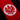 Eintracht Frankfurt 1971 - 72 Retro Football Shirt Red & Black Crest Close-up highlighting the embroidered Eintracht eagle logo.