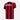 Eintracht Frankfurt 1990 - 91 Retro Football Shirt Red & Black Back View featuring a striped back with "Eintracht" printed in white.