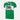 FC St. Gallen 1984 Retro Football Shirt Green & White featuring a white chest band, V-neck collar, and "Fido" sponsor logo.