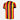 Leones Negros udeG 1992 - 93 Retro Football Shirt Yellow, Red & Black Back View featuring a striped back with a black V-neck collar.