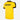 BSC Young Boys 1980 - 81 Retro Football Shirt Yellow & Black Back View featuring "Young Boys" printed in black.