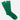 casual green socks with a repeating pixel-style illustration of eric cantona football moment kung fu