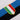 FC Internazionale 1964 - 65 Away Retro Football Shirt White & Blue Scudetto Close-up showing the Italian tricolor badge on the chest.