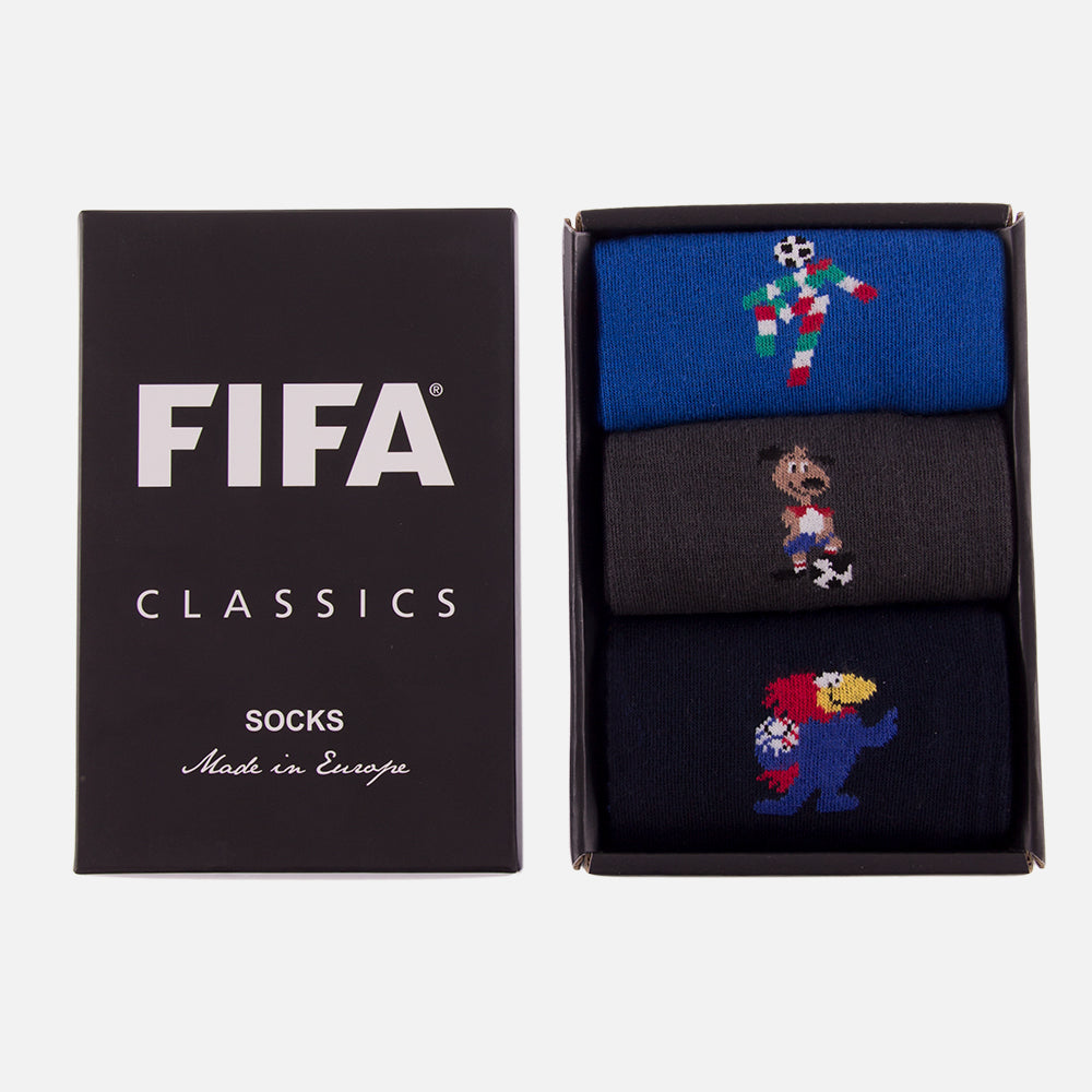 1990 - 1994 - 1998 World Cup Socks Box Set