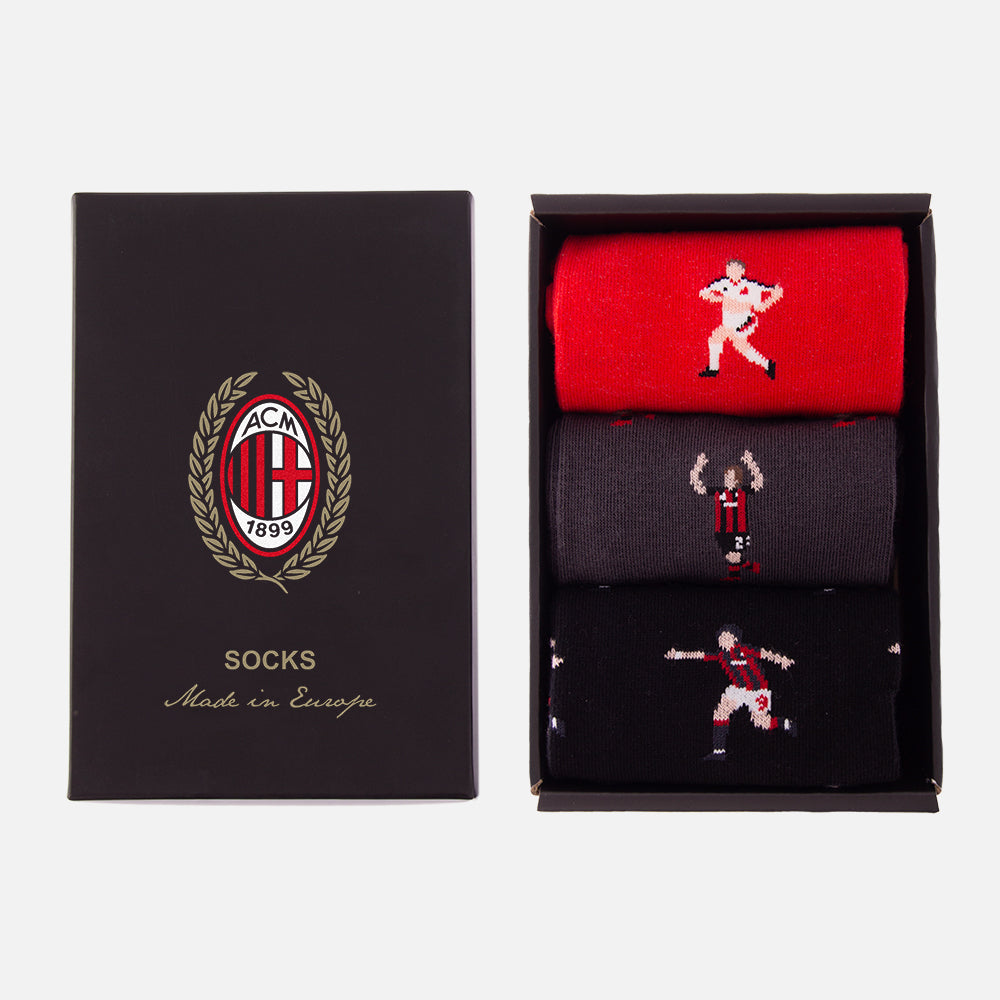 AC Milan Celebration Casual Socks Box