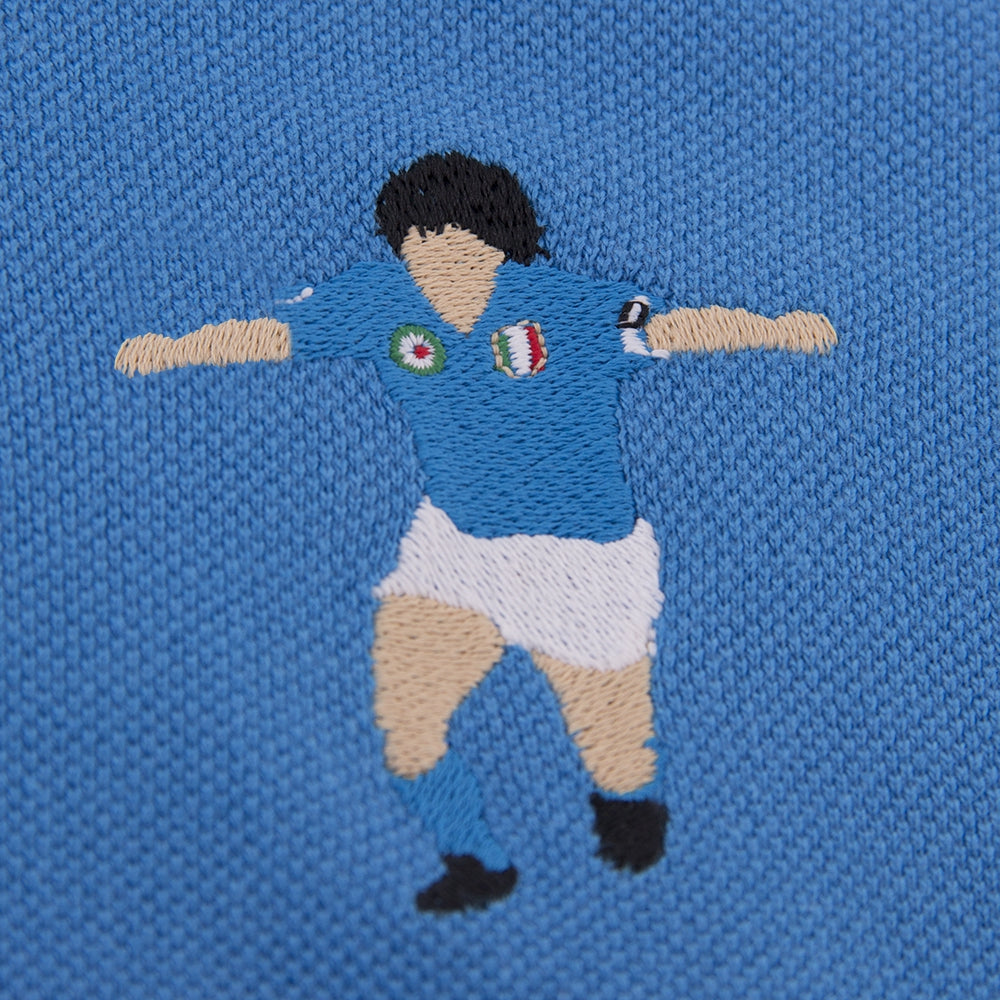 Maradona x COPA Napoli Embroidery Polo Shirt