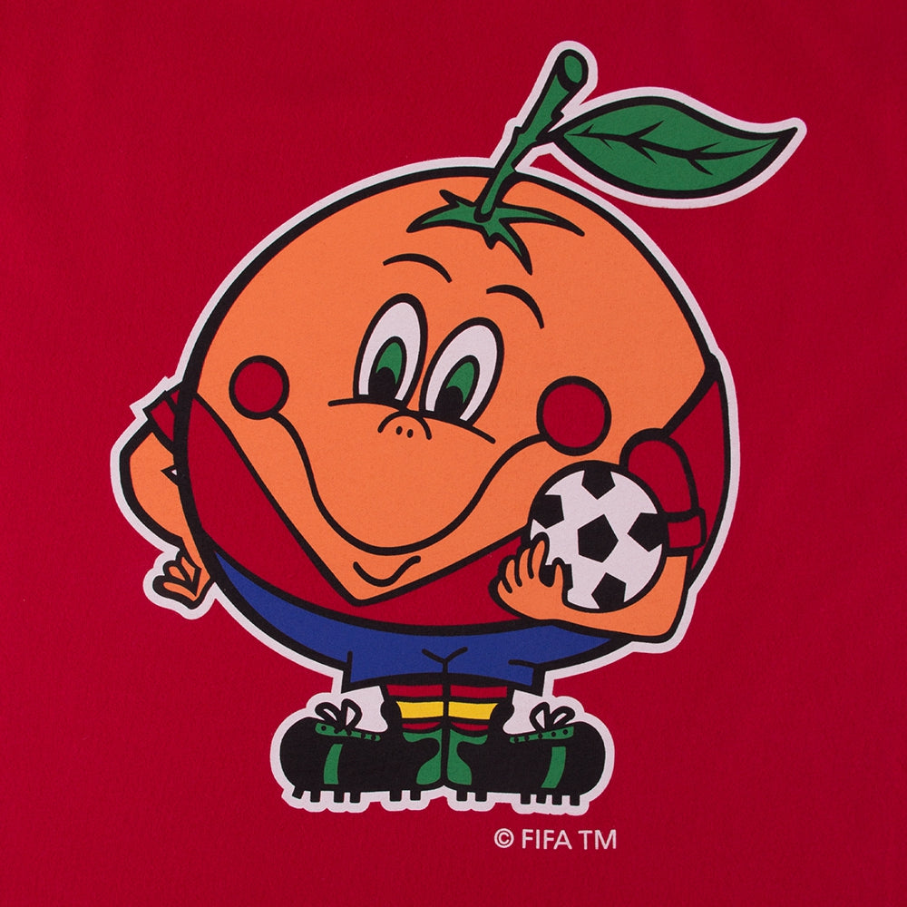 Spanje 1982 World Cup Naranjito Mascot T-Shirt