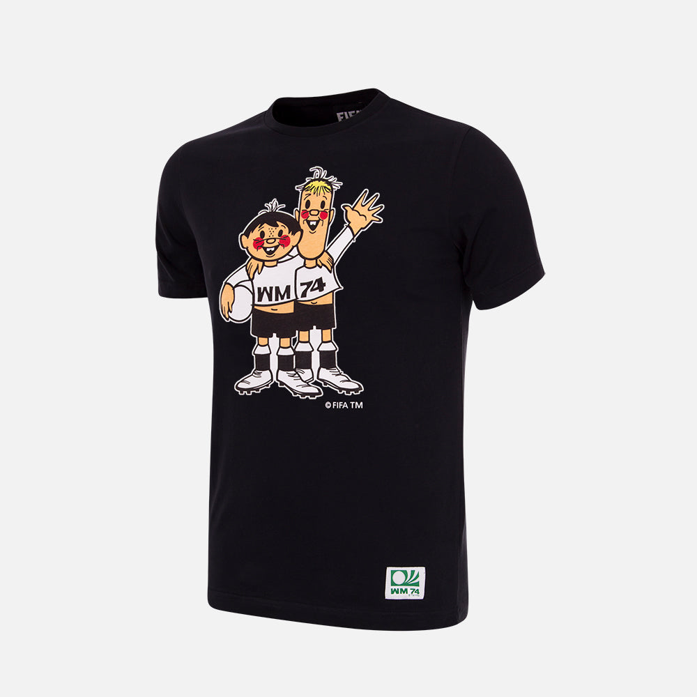 Duitsland 1974 World Cup Tip en Tap Mascot Kids T-Shirt