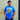 Model wearing the Italy 1990 Panini T-shirt, showcasing its fit and vibrant front design inspired by the iconic tournament.