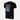 Flat-lay of the Maradona x COPA Napoli Football Sticker T-Shirt, featuring a black base with a large graphic print of a vintage Maradona Panini sticker.