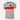 AS Roma Stripes T-Shirt Grey, Red & Yellow with horizontal stripes across the chest and the classic AS Roma wolf logo.
