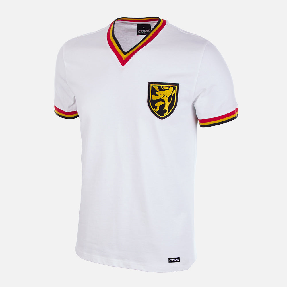 België Away 1970's Retro Voetbal Shirt