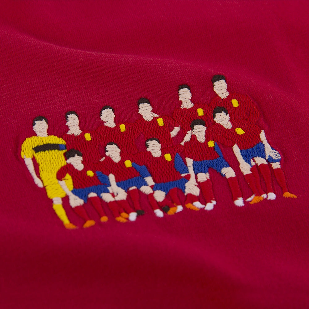 Spanje 2012 European Champions embroidery T-Shirt