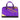 Front angled view of the bag showing both handles and the vintage football print.