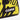 Close-up of COPA logo stitched on yellow recycled fabric with black zipper edge.