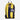 Front view of the Fenerbahçe recycled backpack made from a classic football shirt