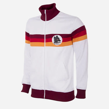 Front View of AS Roma 1981 - 82 Retro Football Jacket