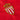 Close-up of the AS Monaco club crest embroidered on the 2003 - 04 Retro Football Shirt.