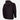 Back view of the black COPA puffer jacket with hood and quilted pattern