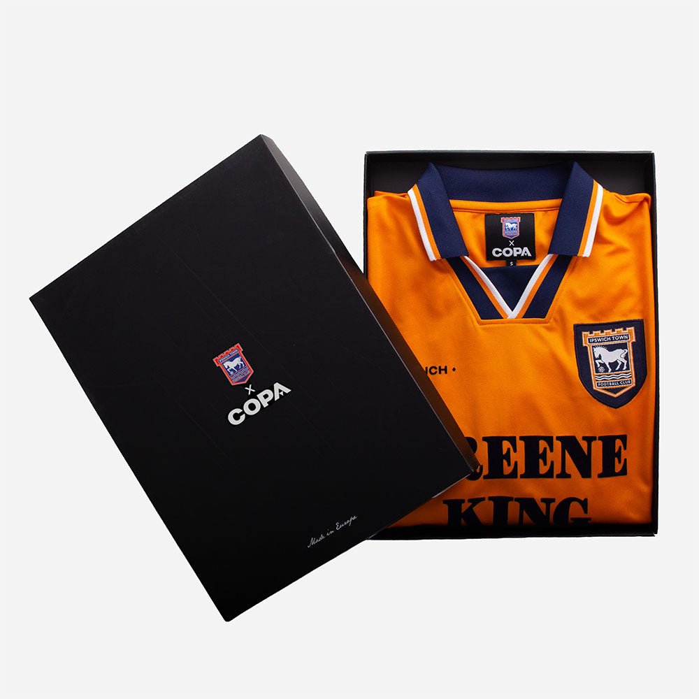Ipswich Town FC 1998 - 00 Retro Football Shirt | Shop Online – COPA