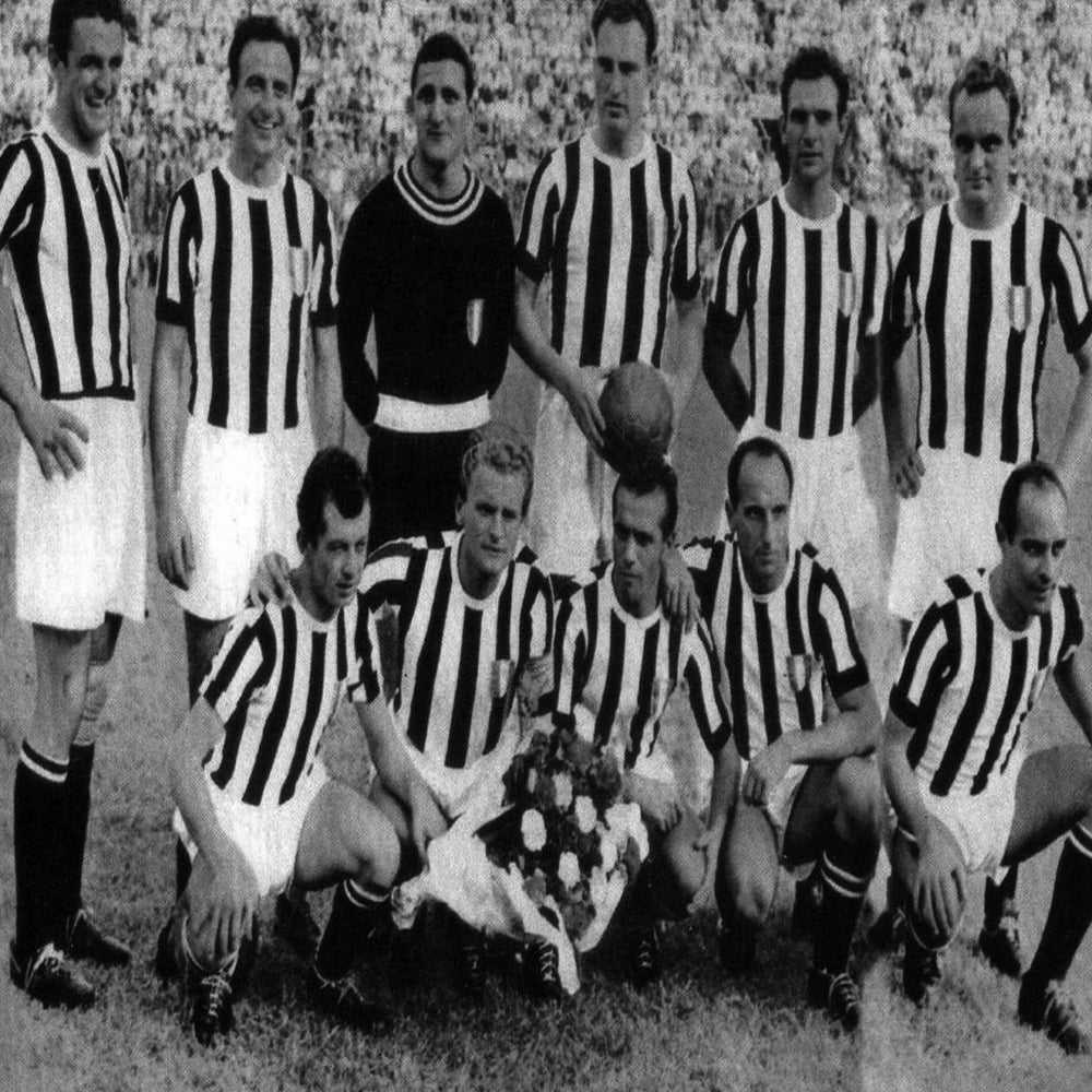 Juventus FC 1951 - 52 Retro Voetbal Shirt