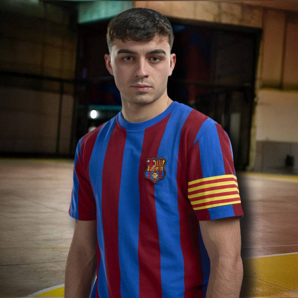 FC Barcelona Captain Retro T-Shirt Bestel online – COPA
