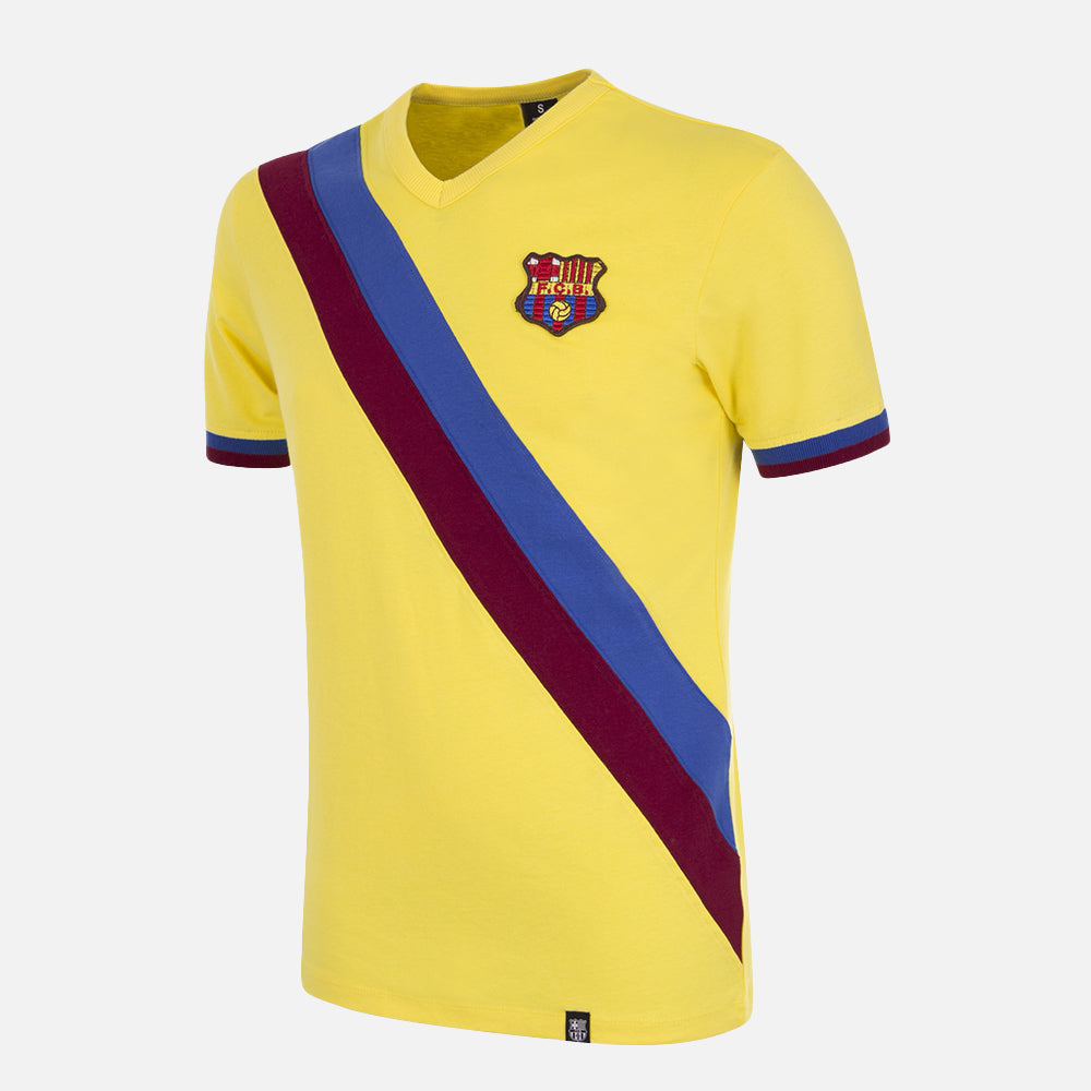 FC Barcelona Away 1978 - 79 Retro Voetbal Shirt