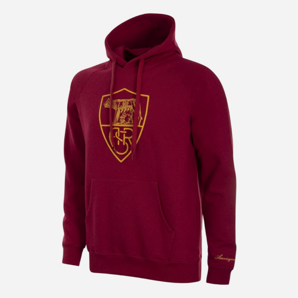 AS Roma Heritage Hooded Sweater Rosso | Shop online – COPA