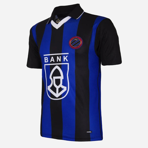 Fanion Club Brugge - Mini Maillot Vintage - Pennant Football - Fabriqué à Jersey