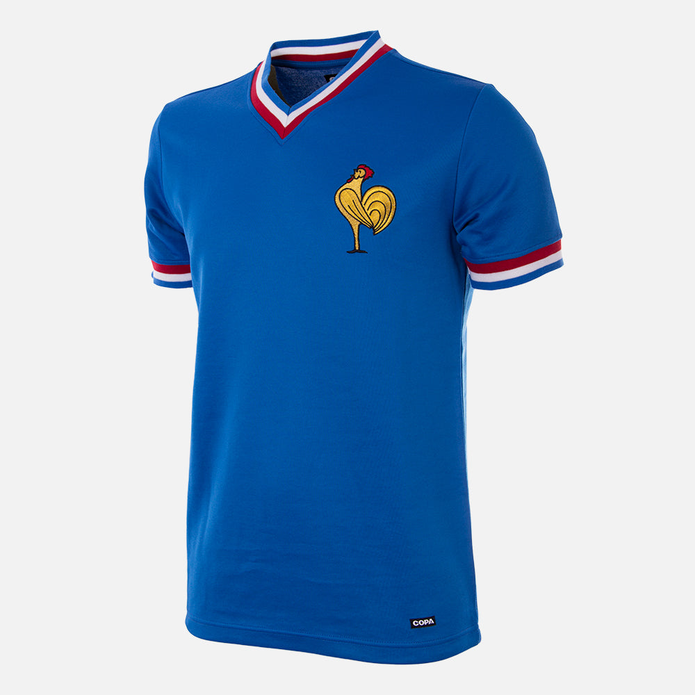 Frankrijk 1971 Retro Voetbal Shirt