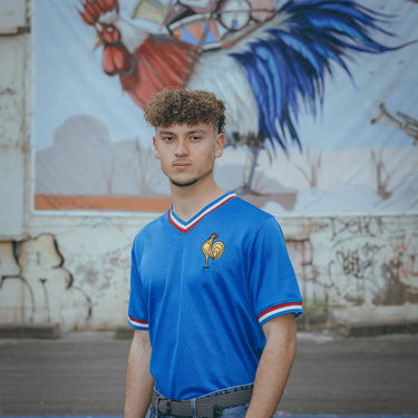 France 1971 Maillot de Foot Rétro