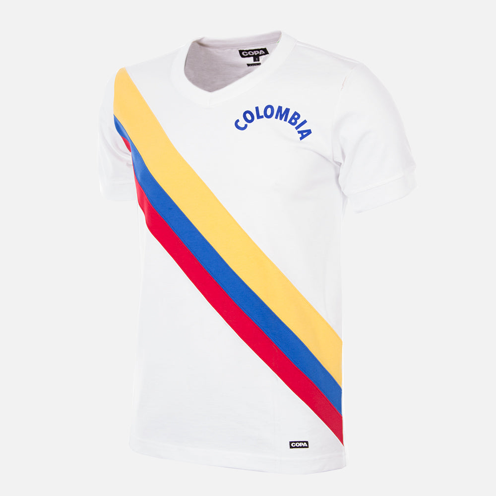 Colombia 1973 Camiseta de Fútbol Retro