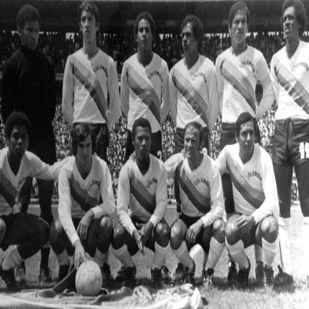 Colombie 1973 Maillot de Foot Rétro