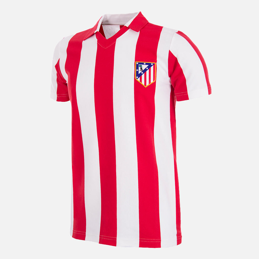 Atletico de Madrid 1985 - 86 Retro Voetbal Shirt