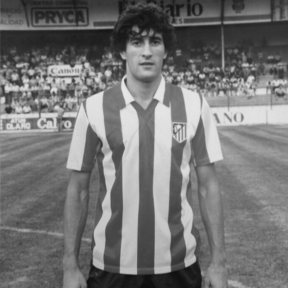 Atletico de Madrid 1985 - 86 Maglia Storica Calcio