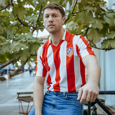 Atletico de Madrid 1985 - 86 Camiseta de Fútbol Retro