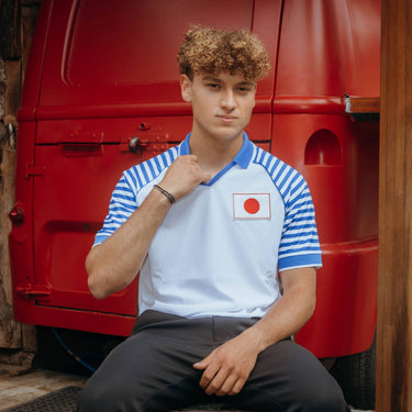 Japón 1987 - 88 Camiseta de Fútbol Retro