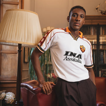 AS Roma 1998 - 99 Away Camiseta de Fútbol Retro