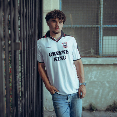 Camisola de Futebol Retro Alternativa Ipswich Town FC 2000 - 01
