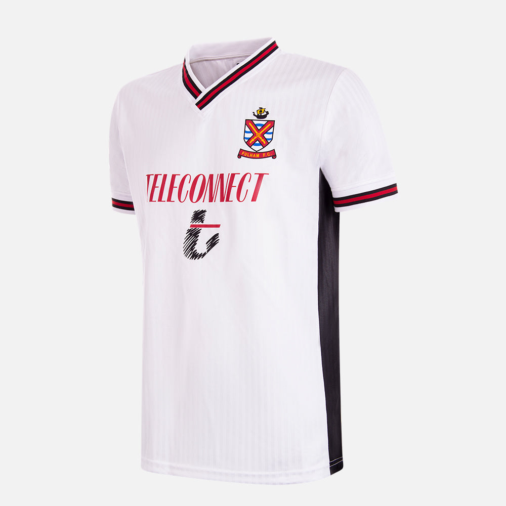Fulham FC 1989 - 90 Retro Voetbal Shirt