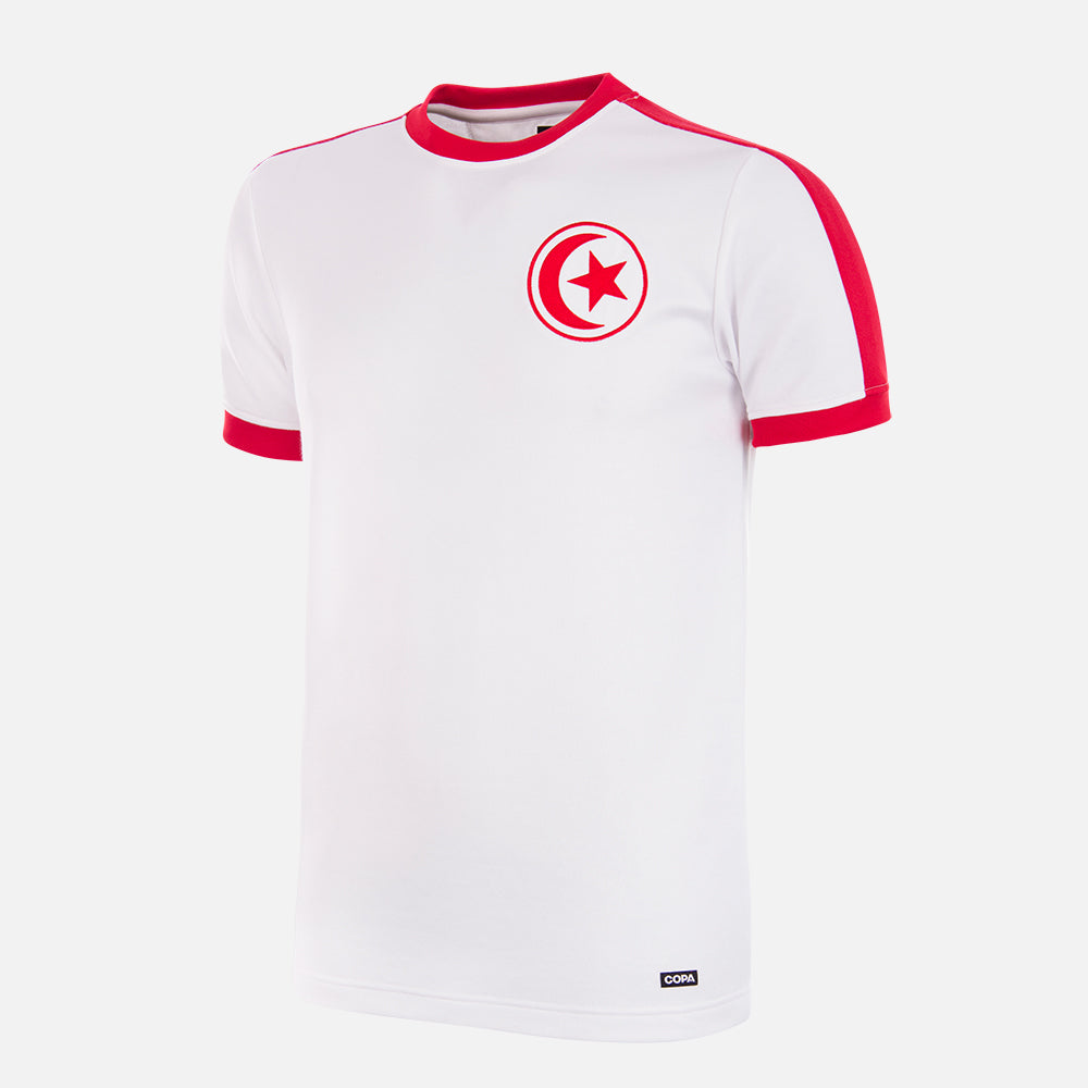 Túnez 1980's Camiseta de Fútbol Retro