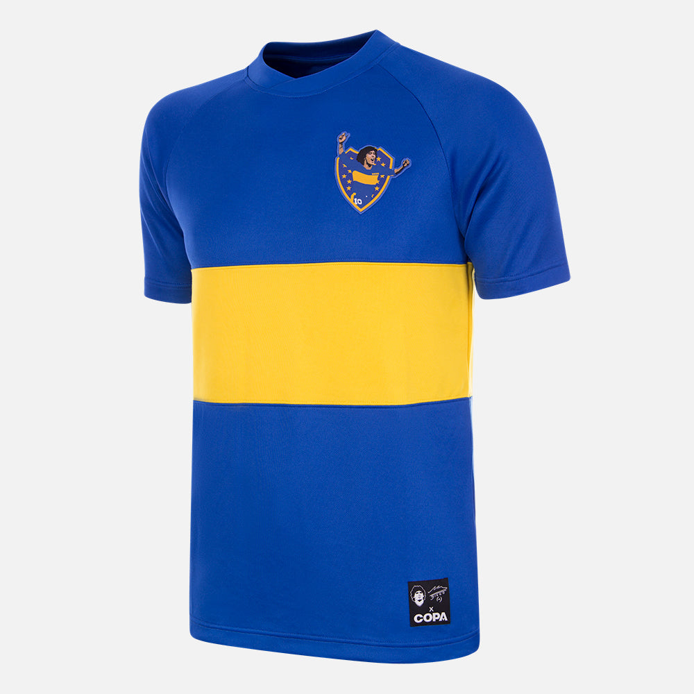 Maradona X COPA Boca 1981 - 82 Retro Voetbal Shirt