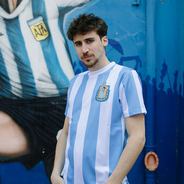 Maradona X COPA Argentinien 1986 Fußballtrikot