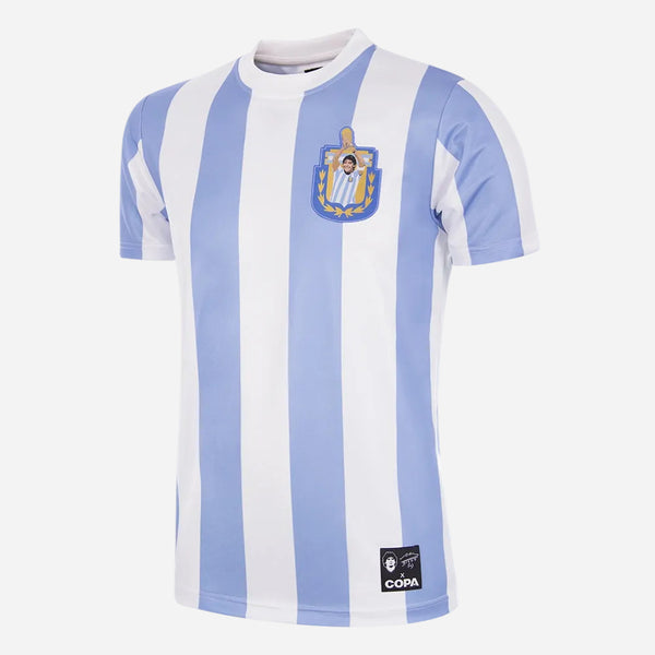 Argentin Maillot Maradona dédicacé (encadré) - Produit officiel