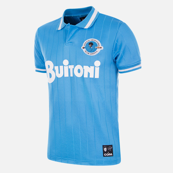 Maradona X COPA Napoli 1986 87 Maglia Storica Calcio Compra Online